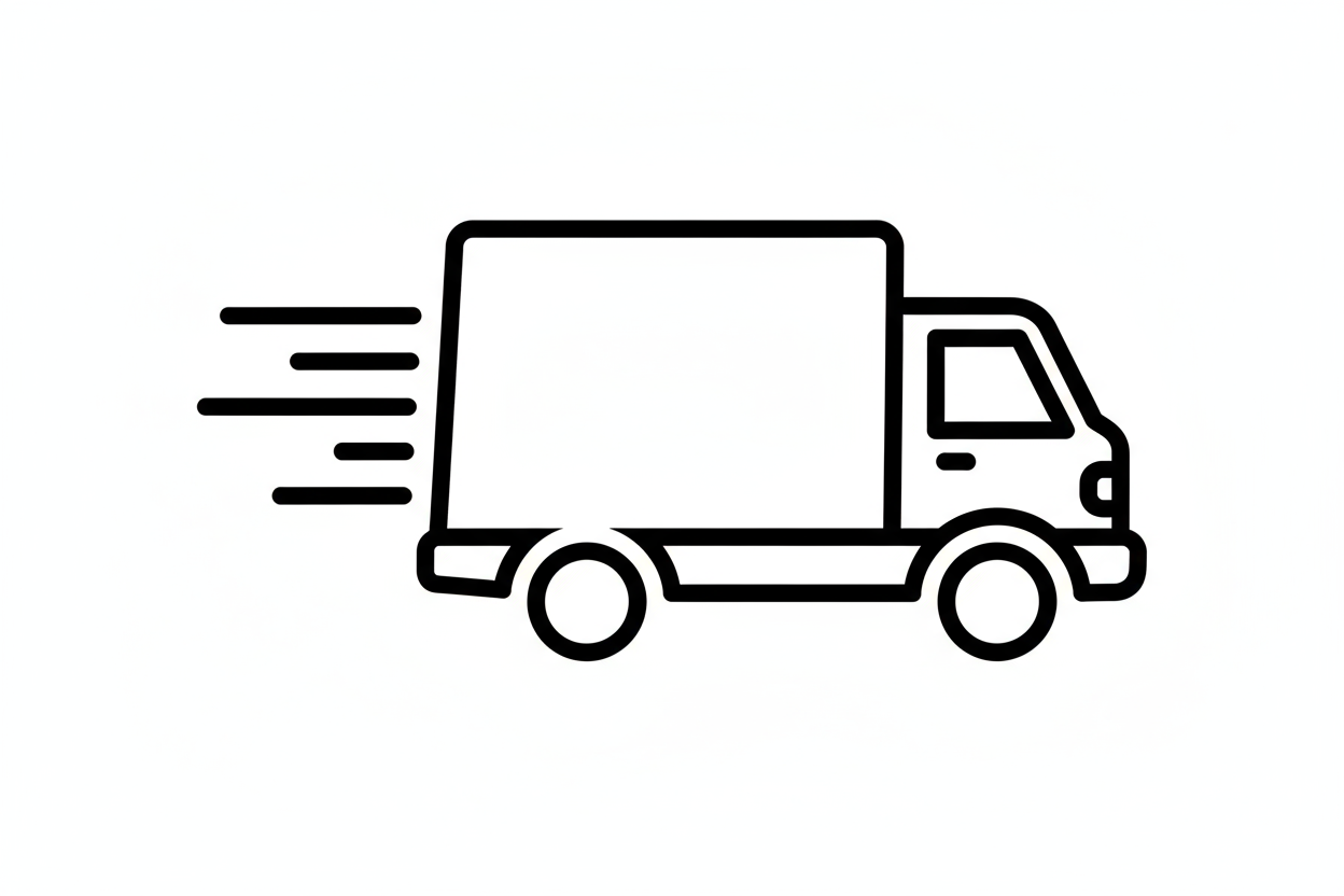 good but make the truck a "box truck" 